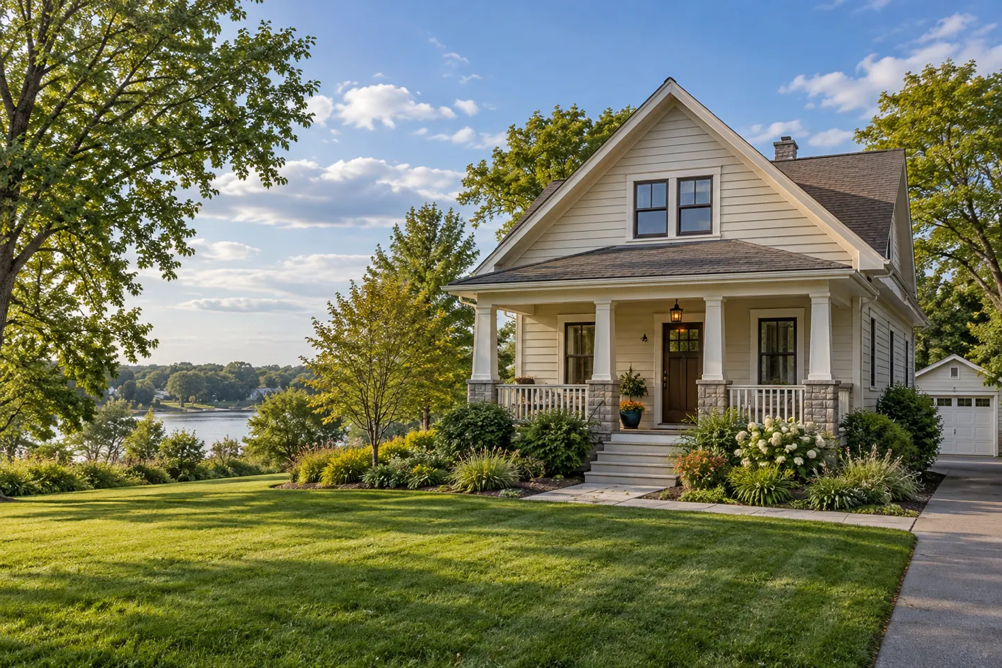Illustrative home reflecting residential architecture in St. Cloud, Minnesota