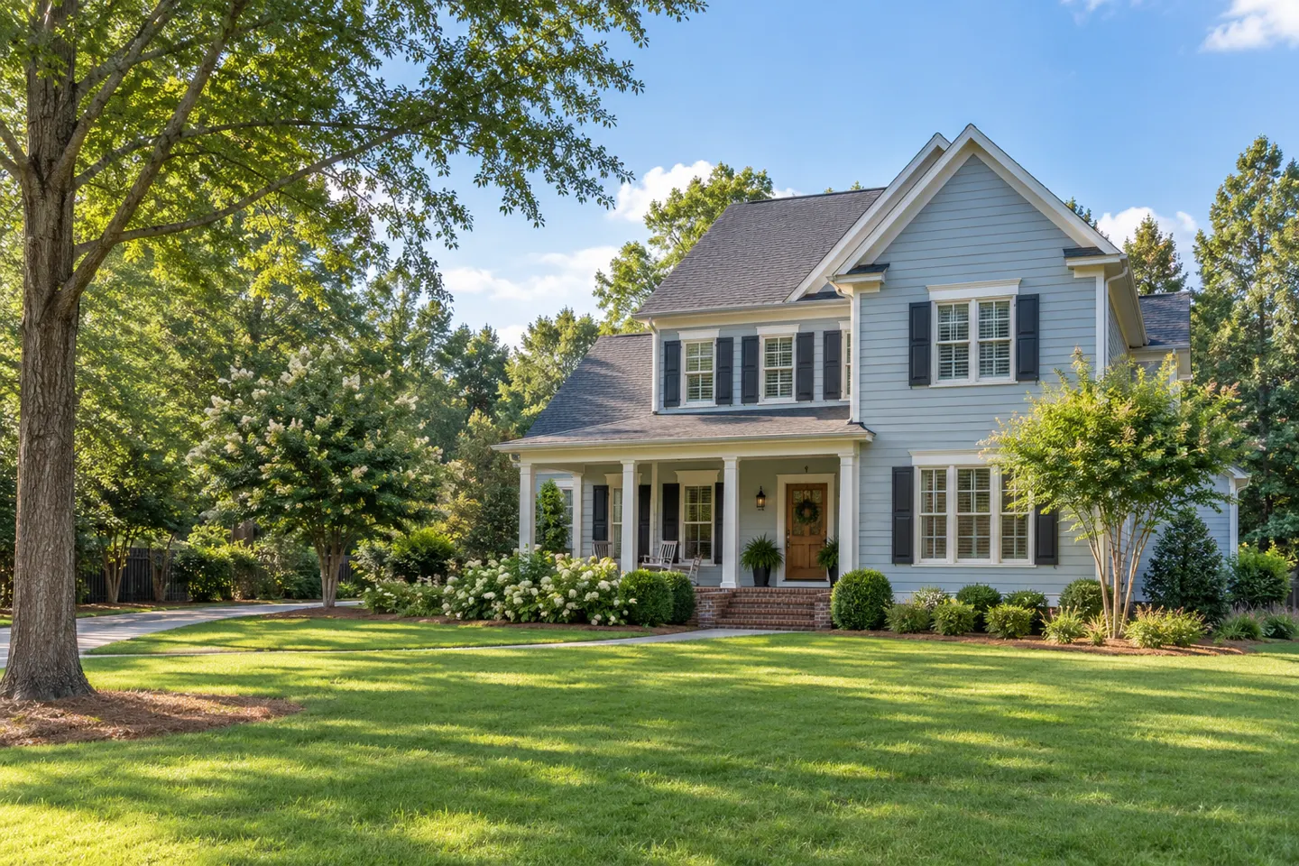 Illustrative home reflecting residential architecture in Tupelo, Mississippi