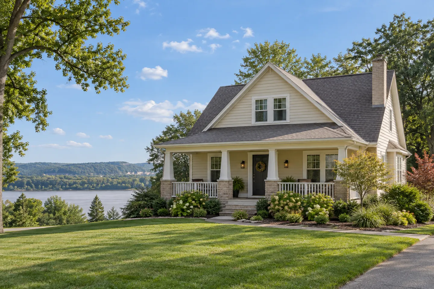 Illustrative home reflecting residential architecture in Cape Girardeau, Missouri