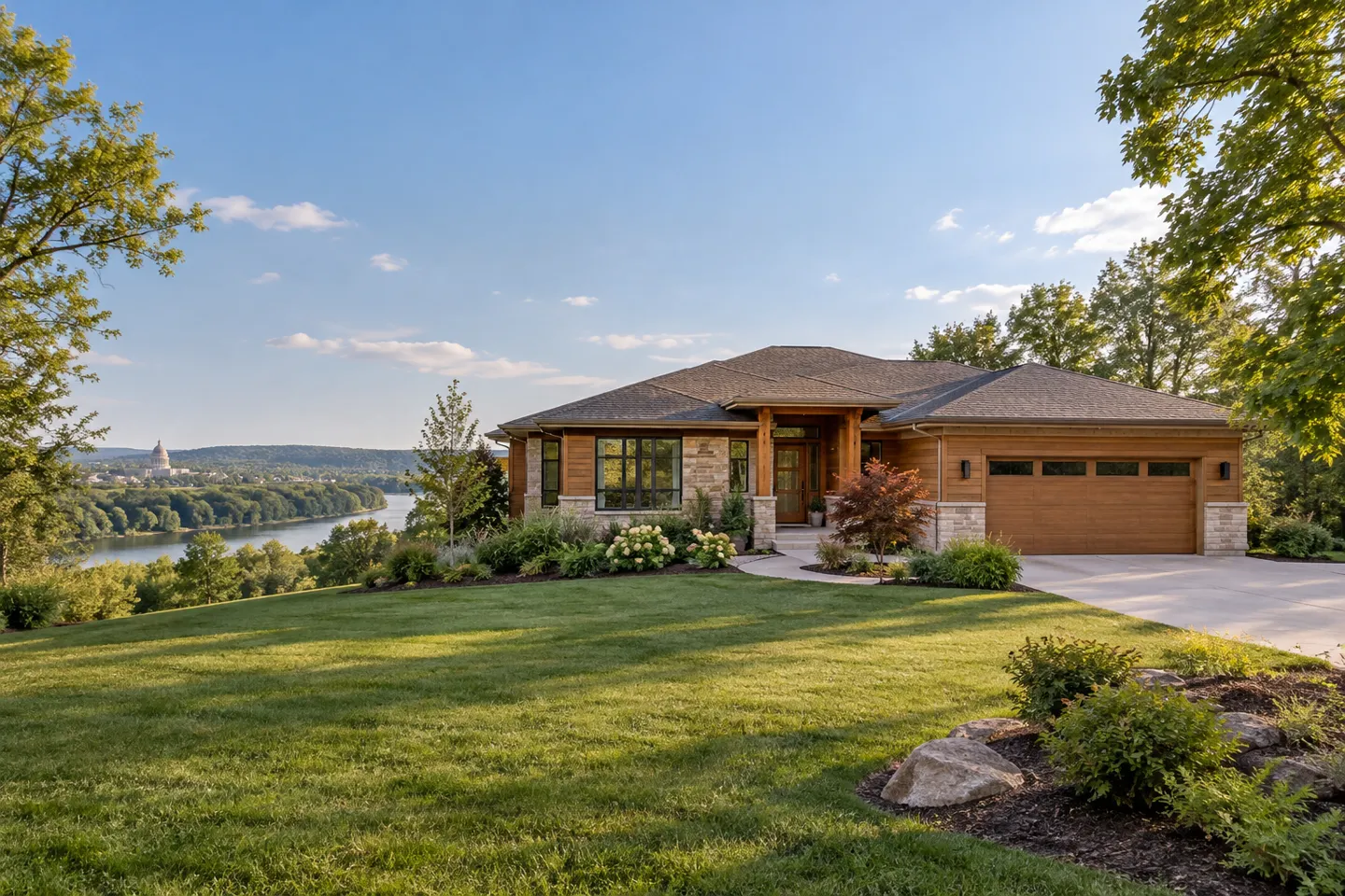 Illustrative home reflecting residential architecture in Jefferson City, Missouri