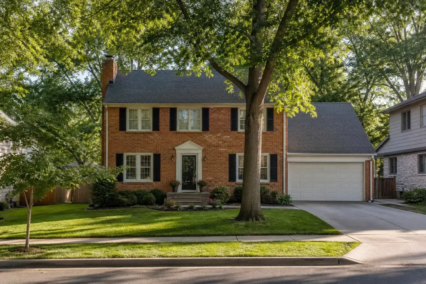 Illustrative home reflecting residential architecture in Kansas City