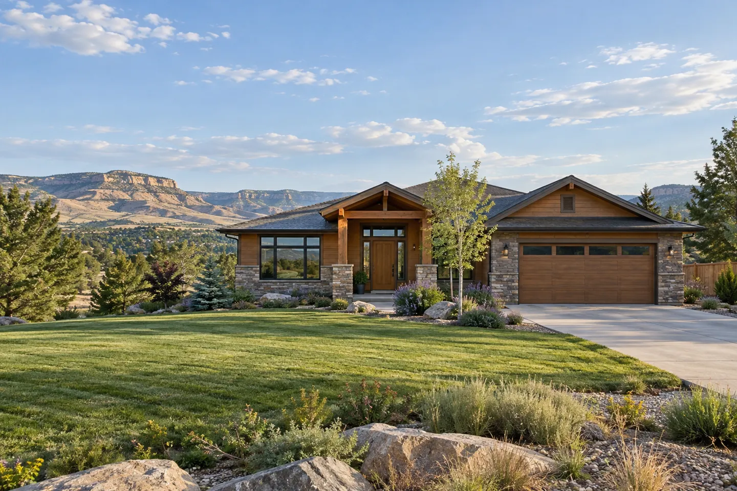 Illustrative home reflecting residential architecture in Billings, Montana