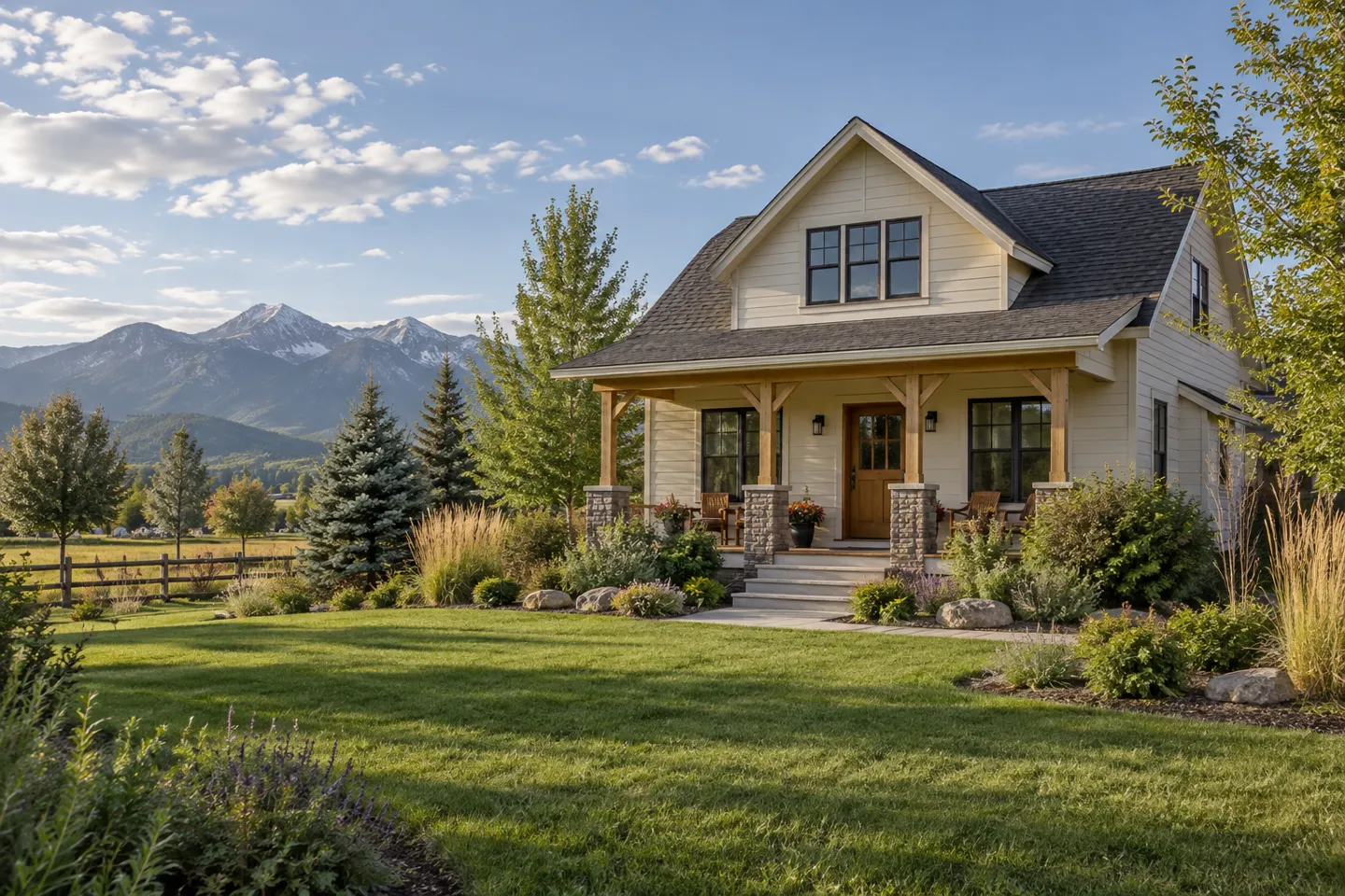 Illustrative home reflecting residential architecture in Bozeman, Montana