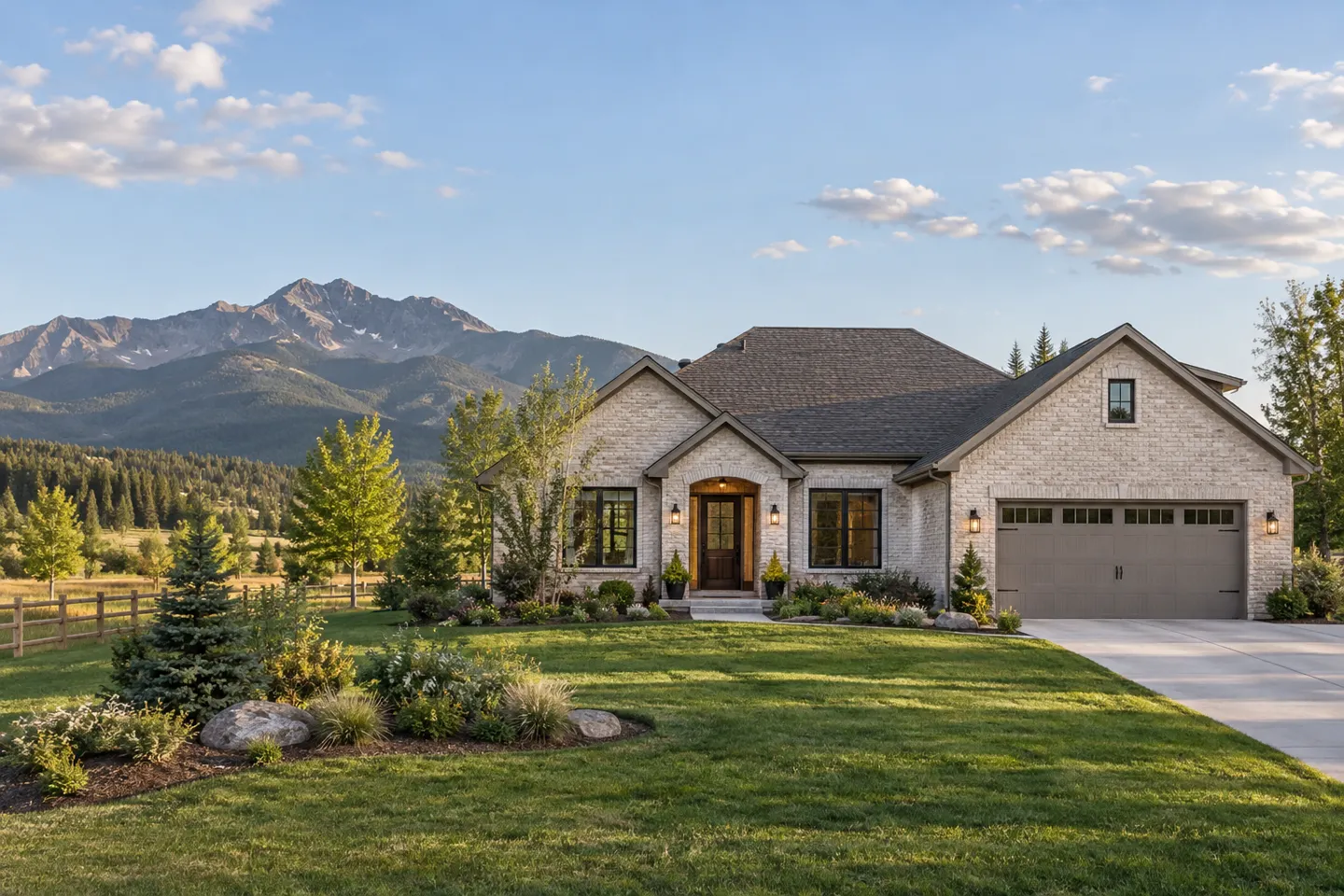Illustrative home reflecting residential architecture in Montana, Montana