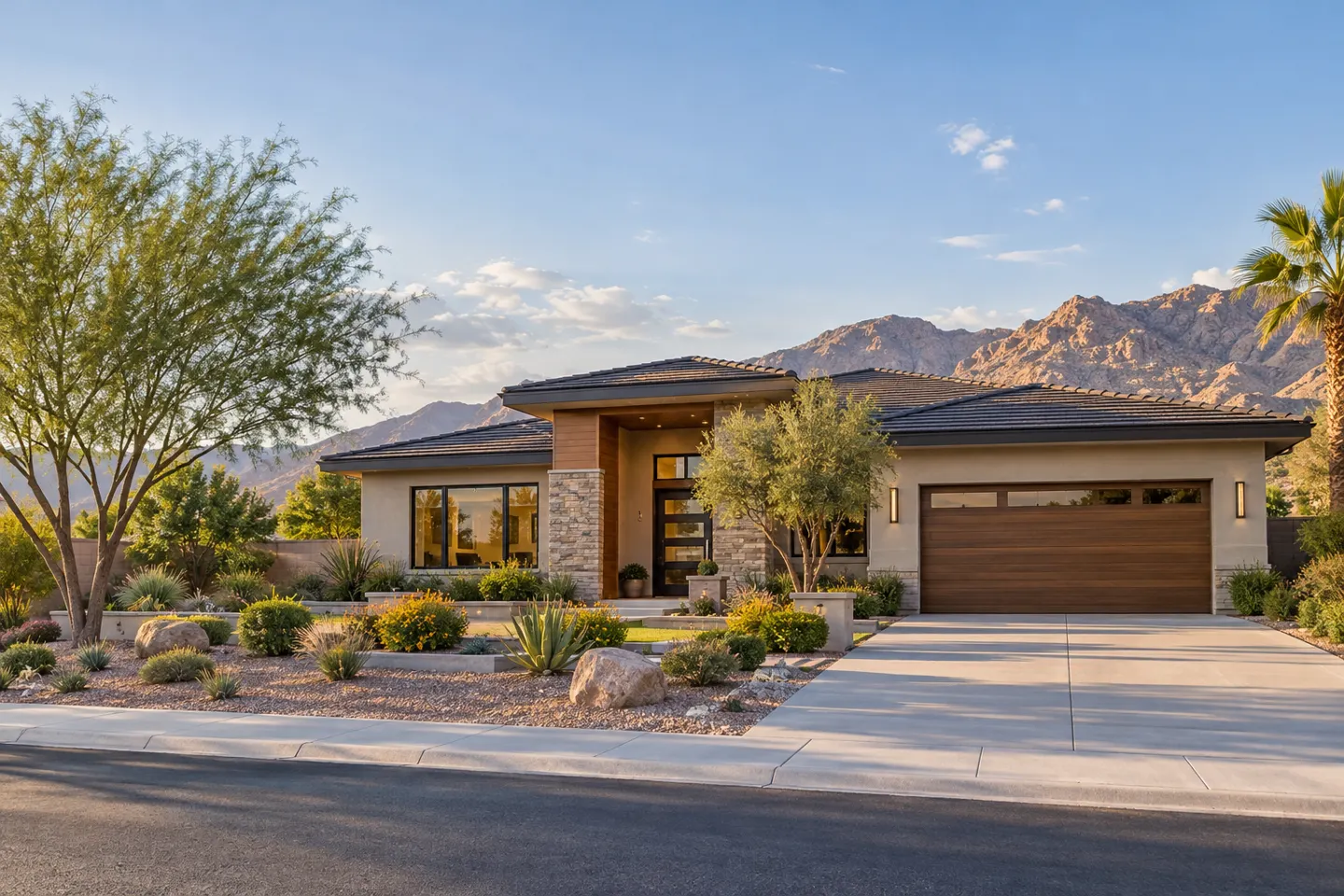 Illustrative home reflecting residential architecture in Las Vegas, Nevada