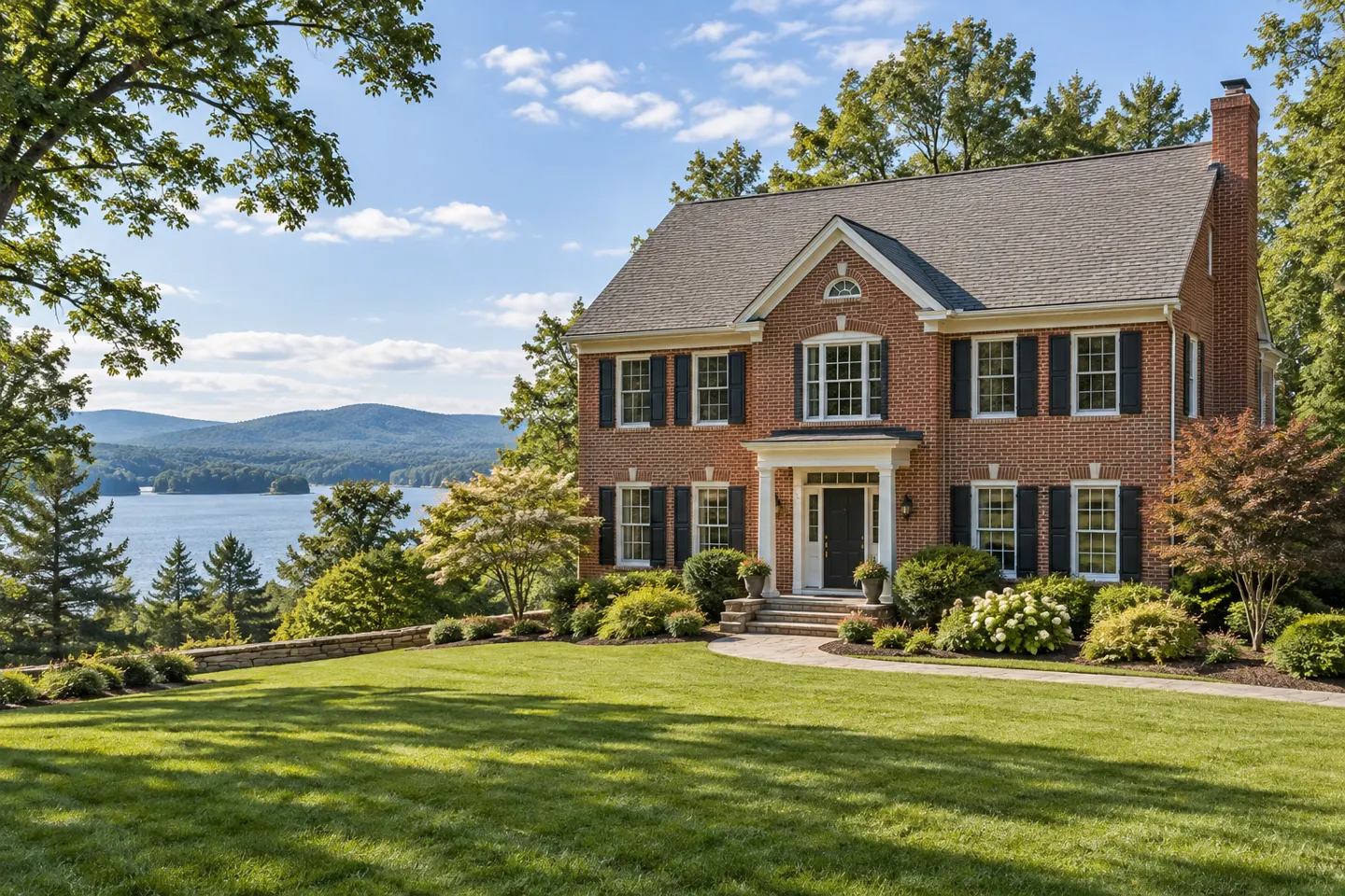 Illustrative home reflecting residential architecture in Laconia, New Hampshire