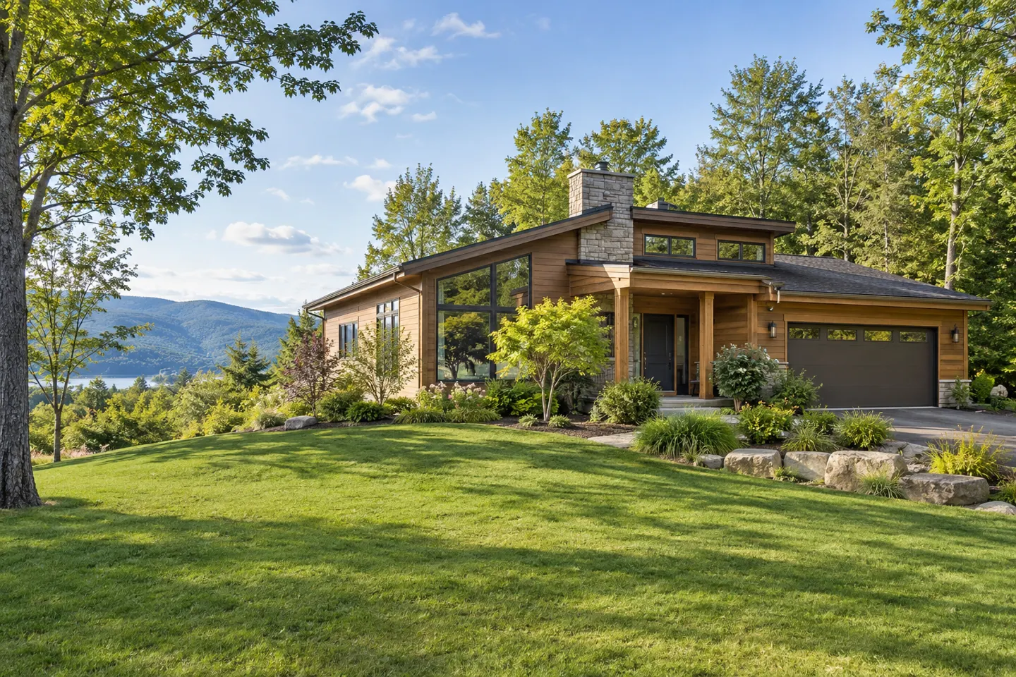 Illustrative home reflecting residential architecture in Lebanon, New Hampshire