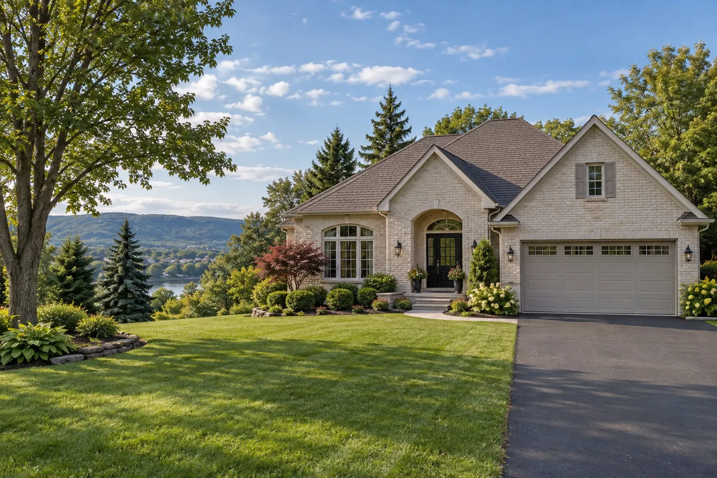Illustrative home reflecting residential architecture in Binghamton, New York