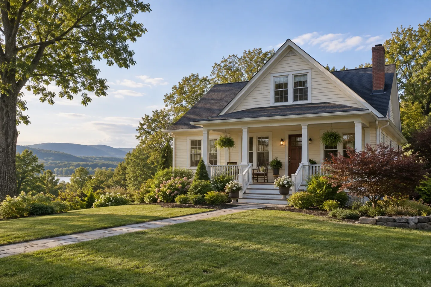 Illustrative home reflecting residential architecture in Kingston, New York