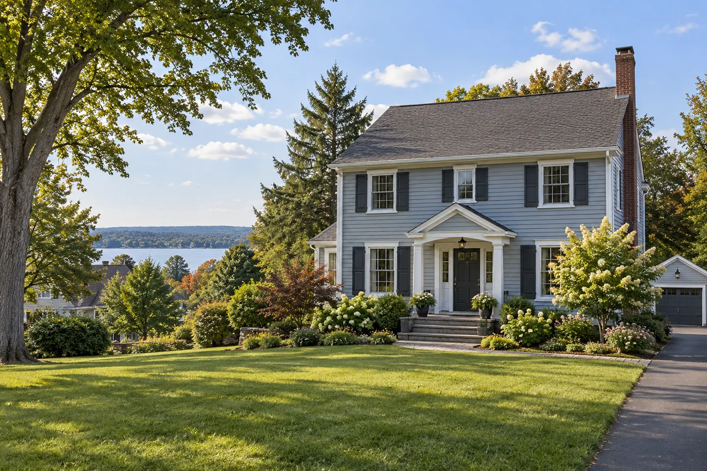 Illustrative home reflecting residential architecture in Syracuse, New York