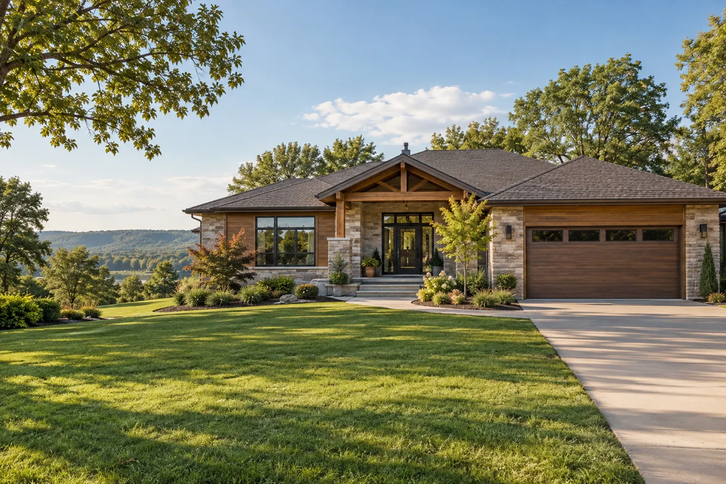 Illustrative home reflecting residential architecture in Bartlesville, Oklahoma