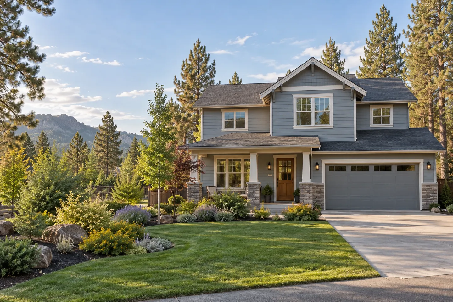 Illustrative home reflecting residential architecture in Bend, Oregon