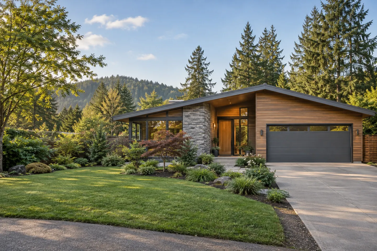 Illustrative home reflecting residential architecture in Eugene, Oregon