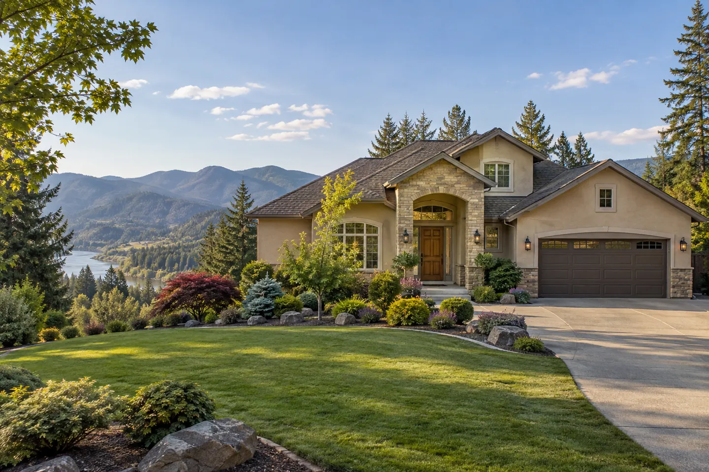 Illustrative home reflecting residential architecture in Grants Pass, Oregon
