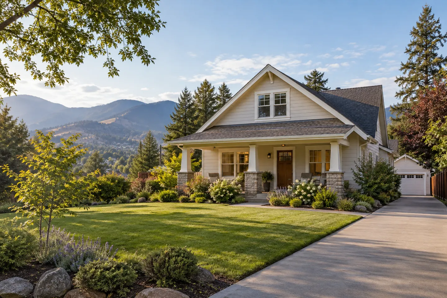 Illustrative home reflecting residential architecture in Medford, Oregon