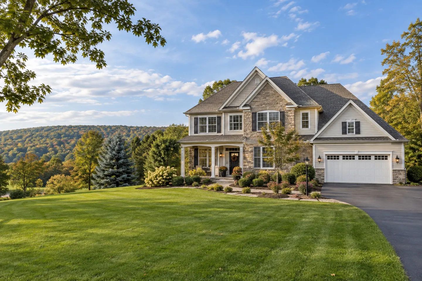 Illustrative home reflecting residential architecture in Pennsylvania, Pennsylvania