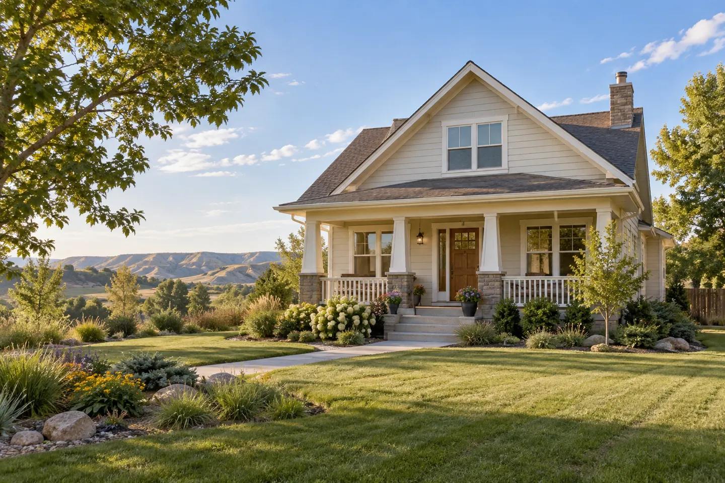 Illustrative home reflecting residential architecture in South Dakota, South Dakota