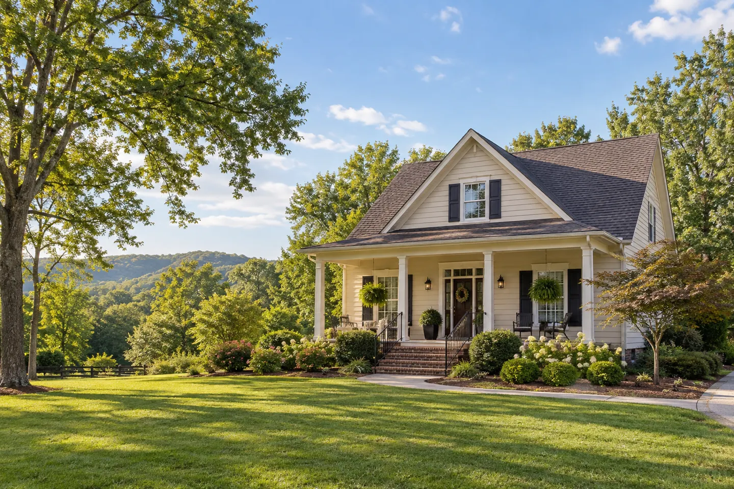 Illustrative home reflecting residential architecture in Tullahoma, Tennessee