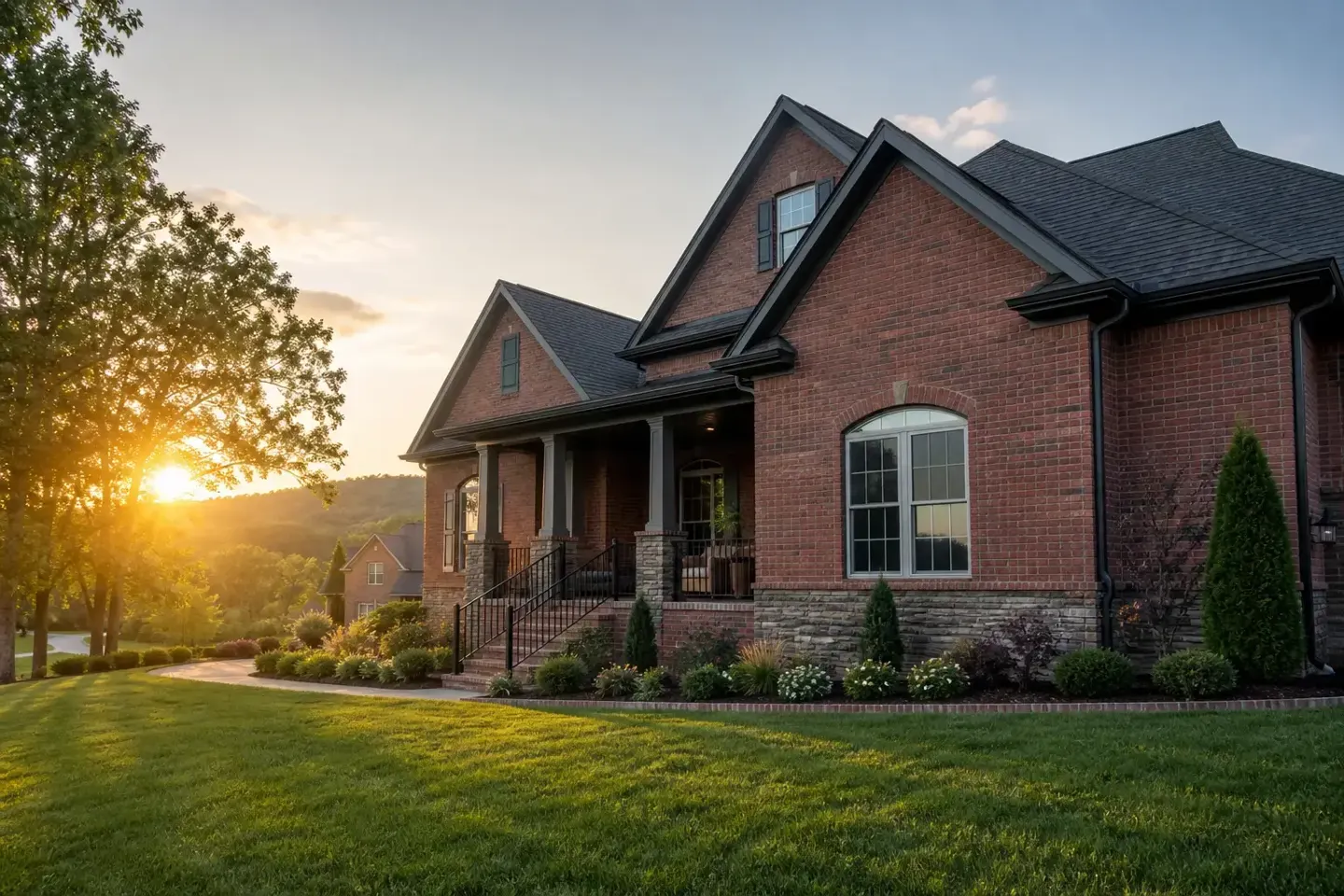 Illustrative home reflecting residential architecture in Tennessee