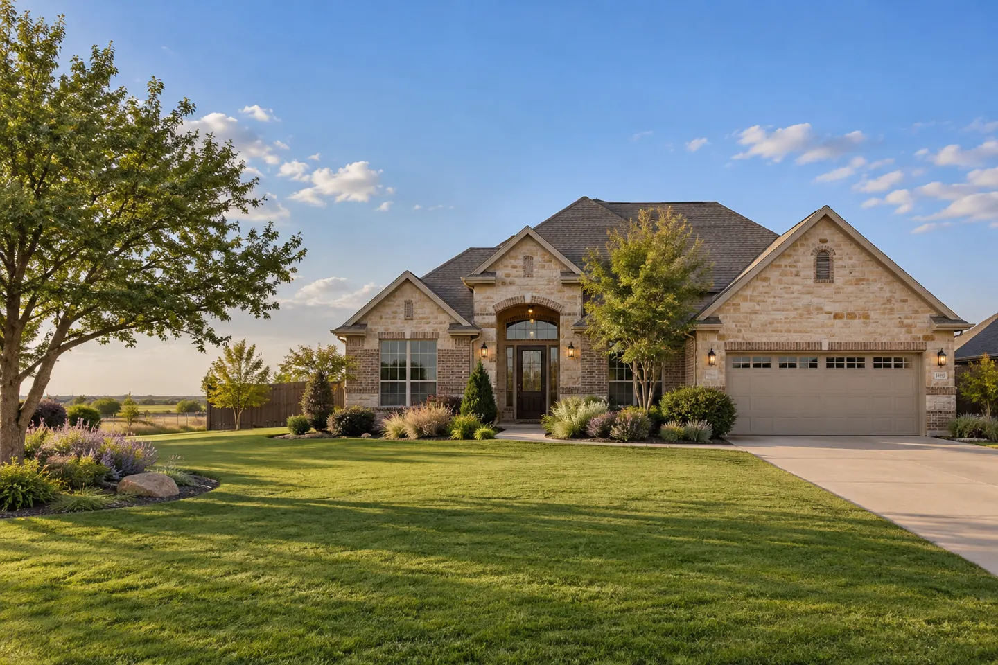 Illustrative home reflecting residential architecture in Amarillo, Texas