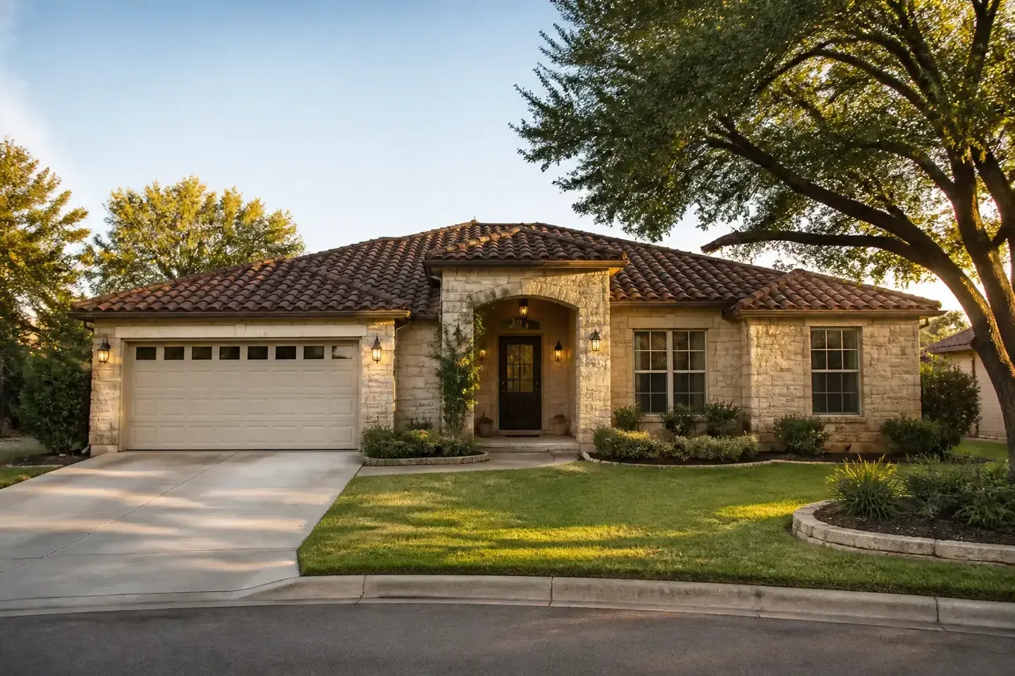 Illustrative home reflecting residential architecture in San Antonio