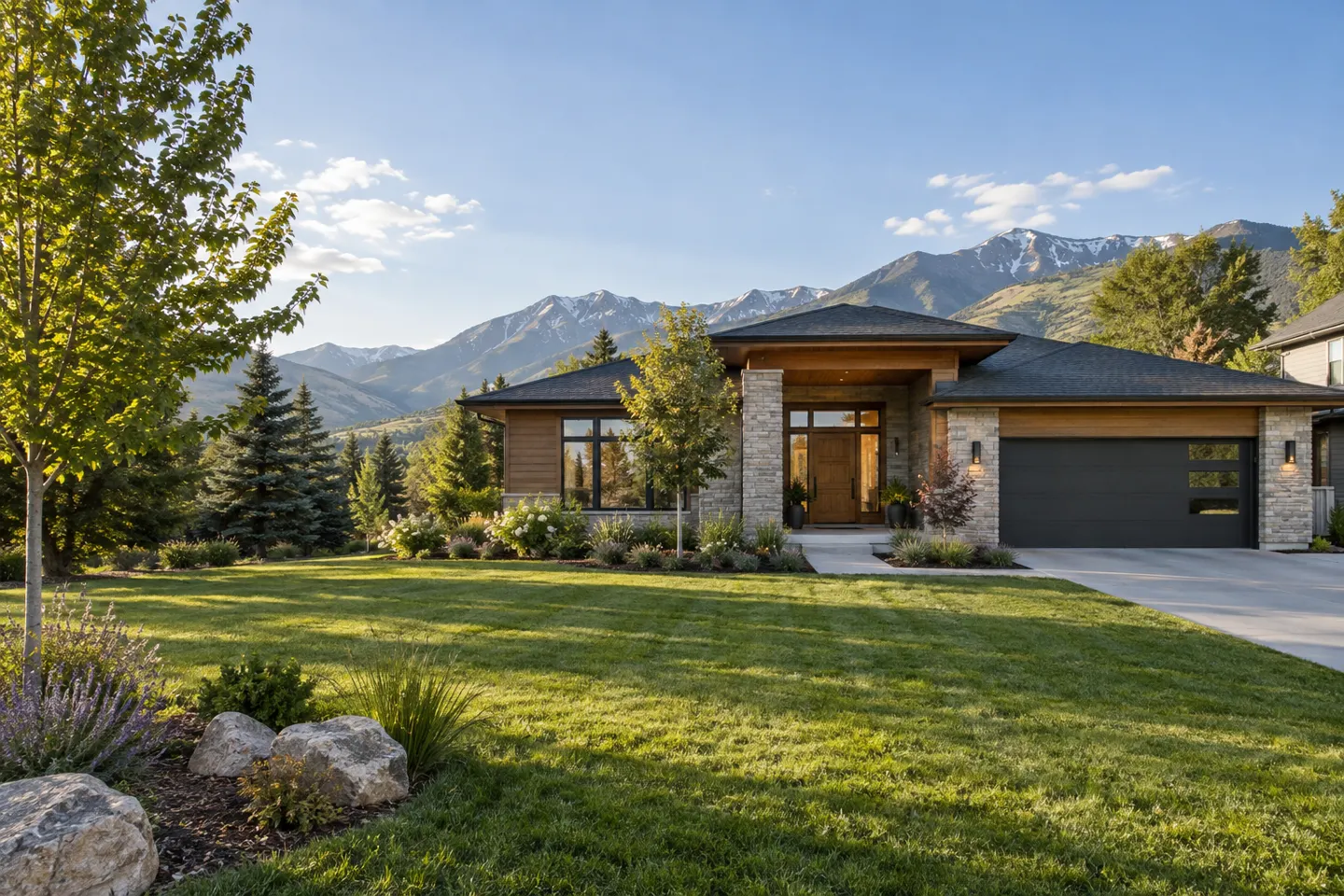 Illustrative home reflecting residential architecture in Logan, Utah