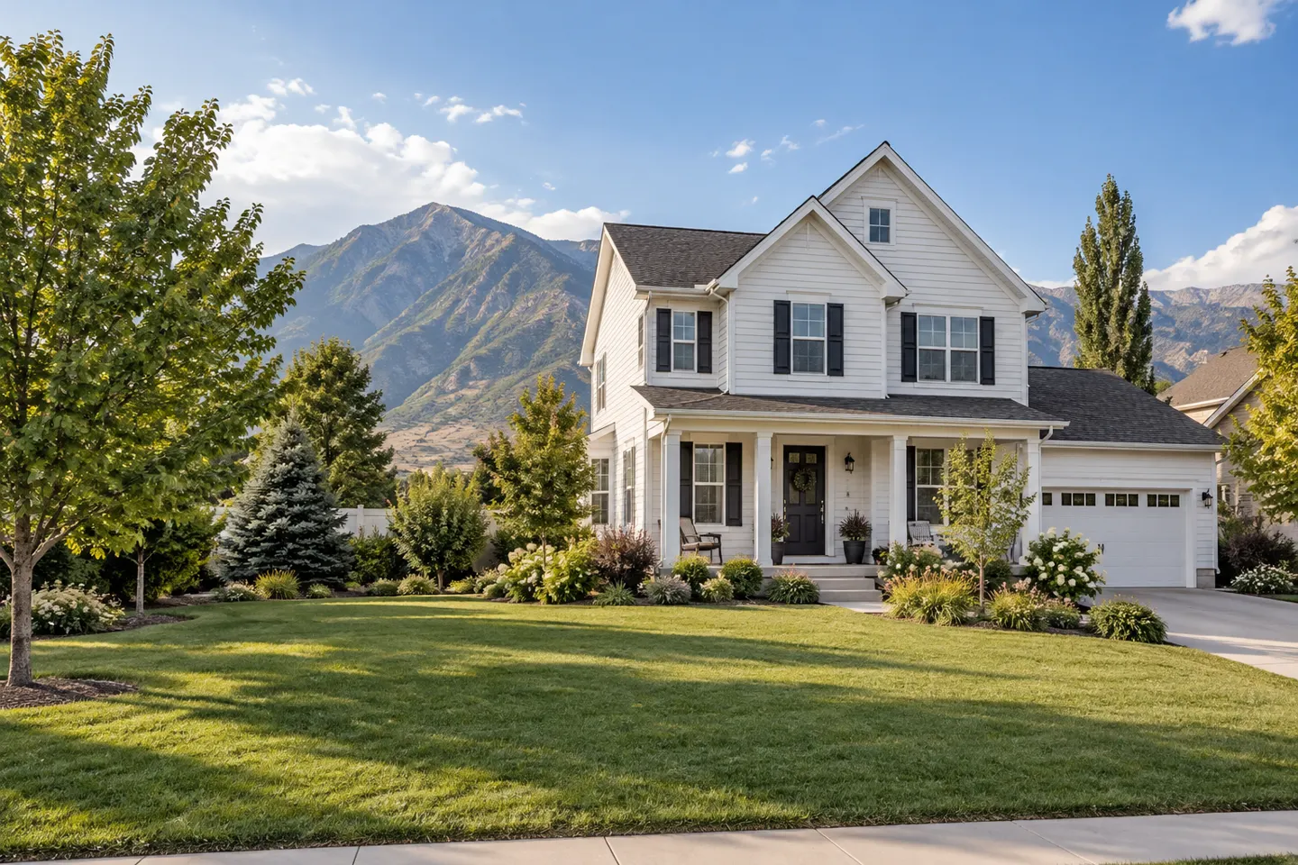 Illustrative home reflecting residential architecture in Provo, Utah