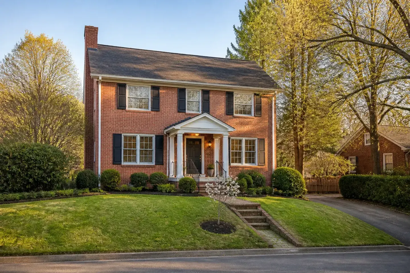 Illustrative home reflecting residential architecture in Charlottesville