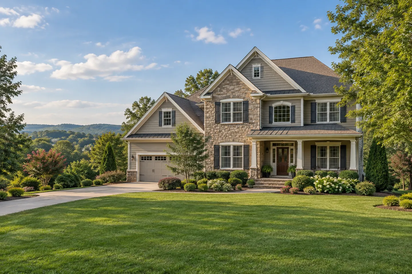 Illustrative home reflecting residential architecture in Danville, Virginia