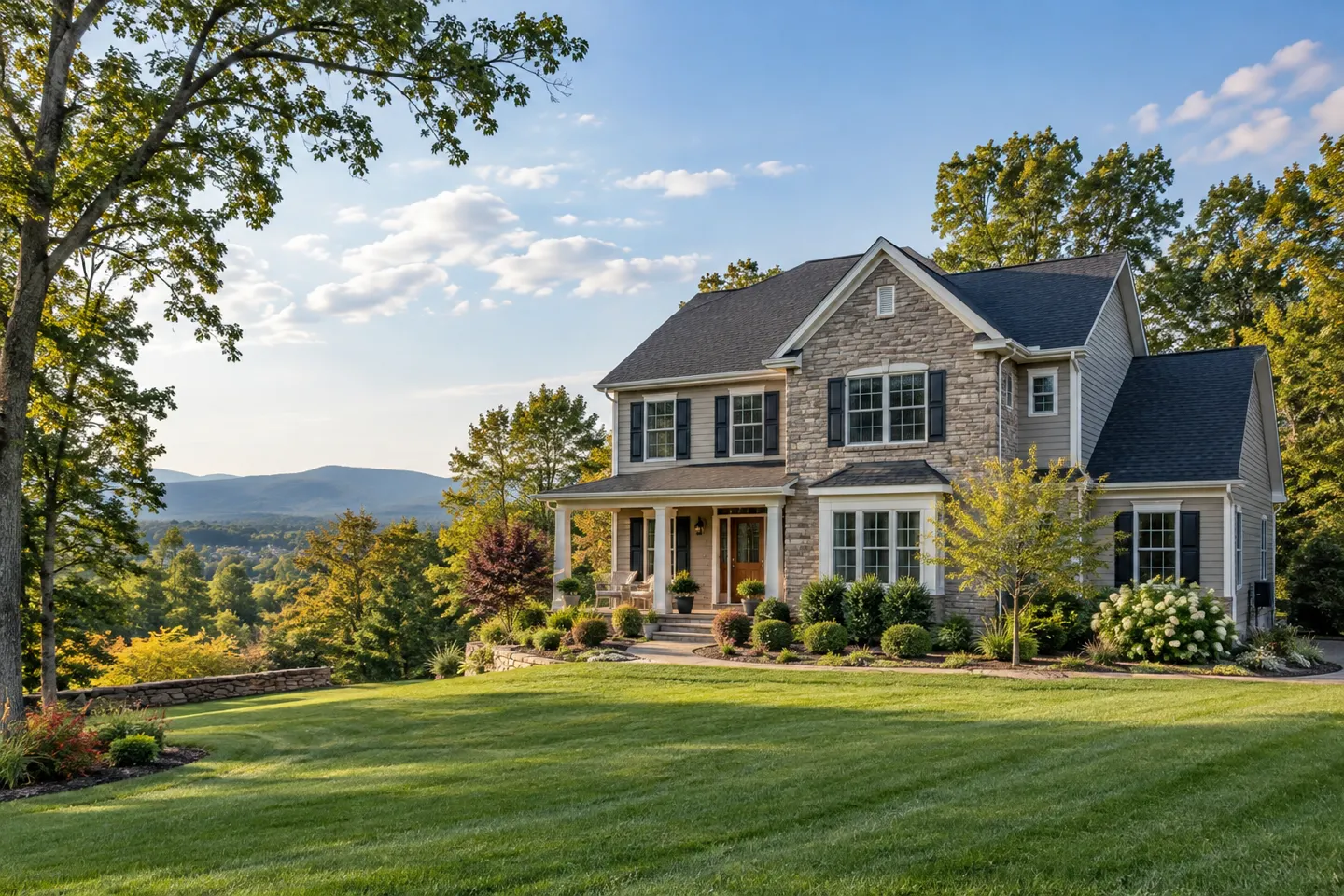 Illustrative home reflecting residential architecture in Staunton, Virginia