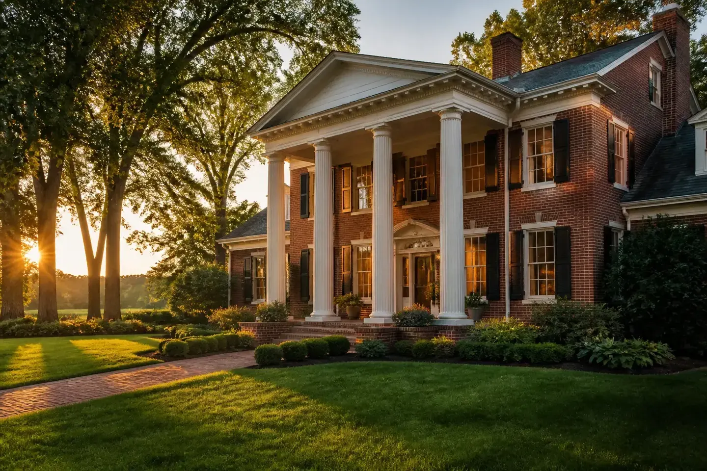 Illustrative home reflecting residential architecture in Virginia