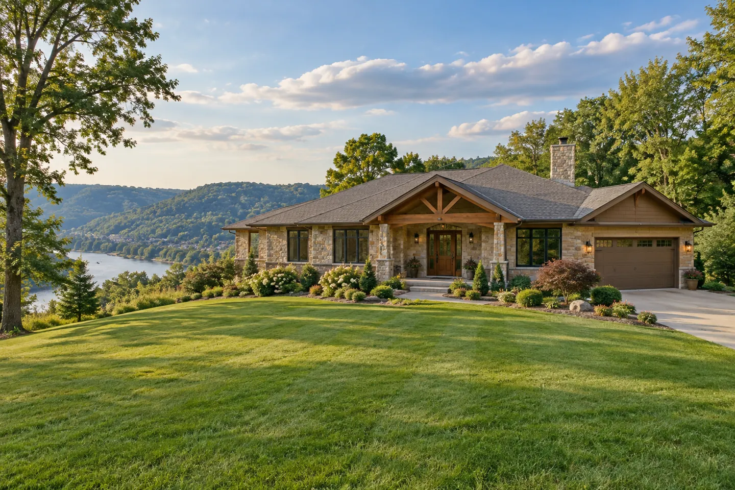 Illustrative home reflecting residential architecture in Charleston, West Virginia