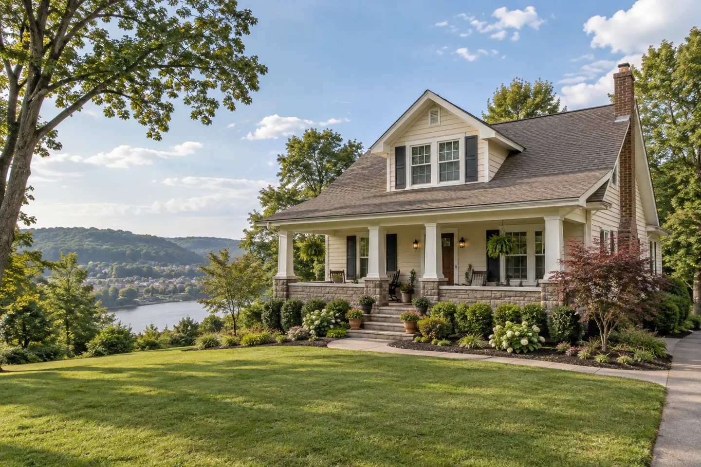 Illustrative home reflecting residential architecture in Huntington, West Virginia