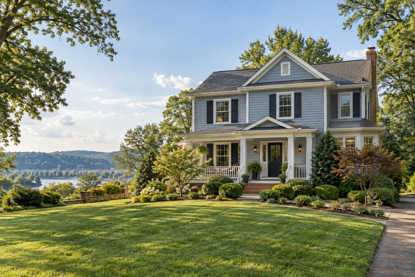 Illustrative home reflecting residential architecture in Parkersburg, West Virginia