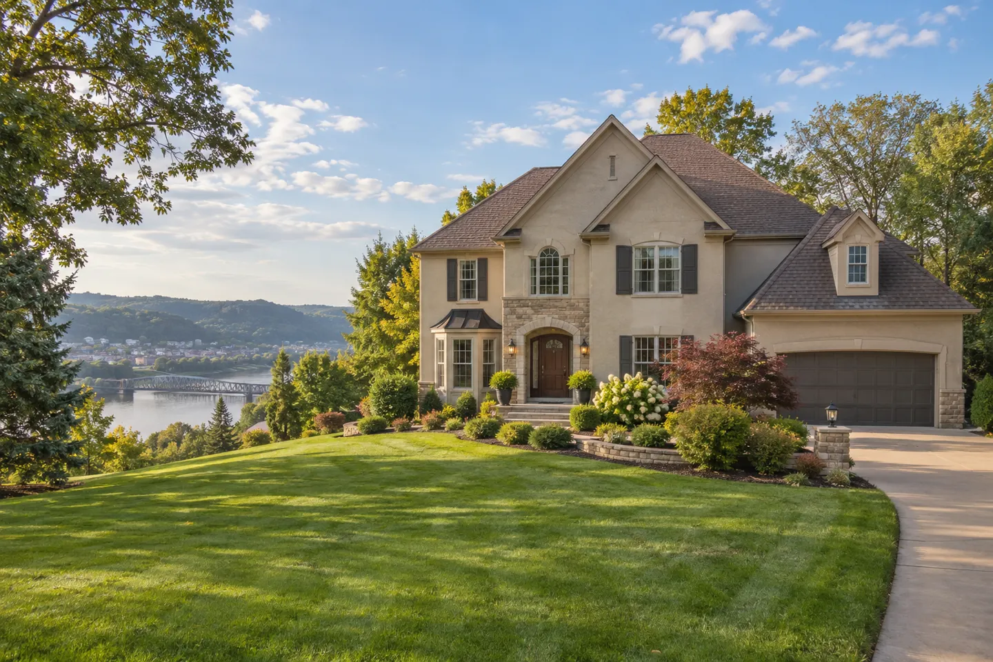 Illustrative home reflecting residential architecture in Wheeling, West Virginia