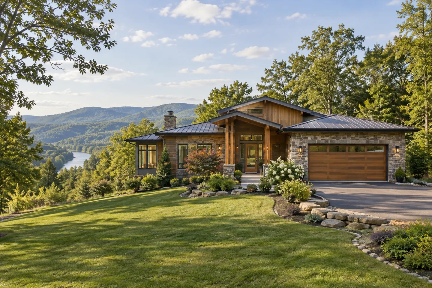 Illustrative home reflecting residential architecture in West Virginia, West Virginia