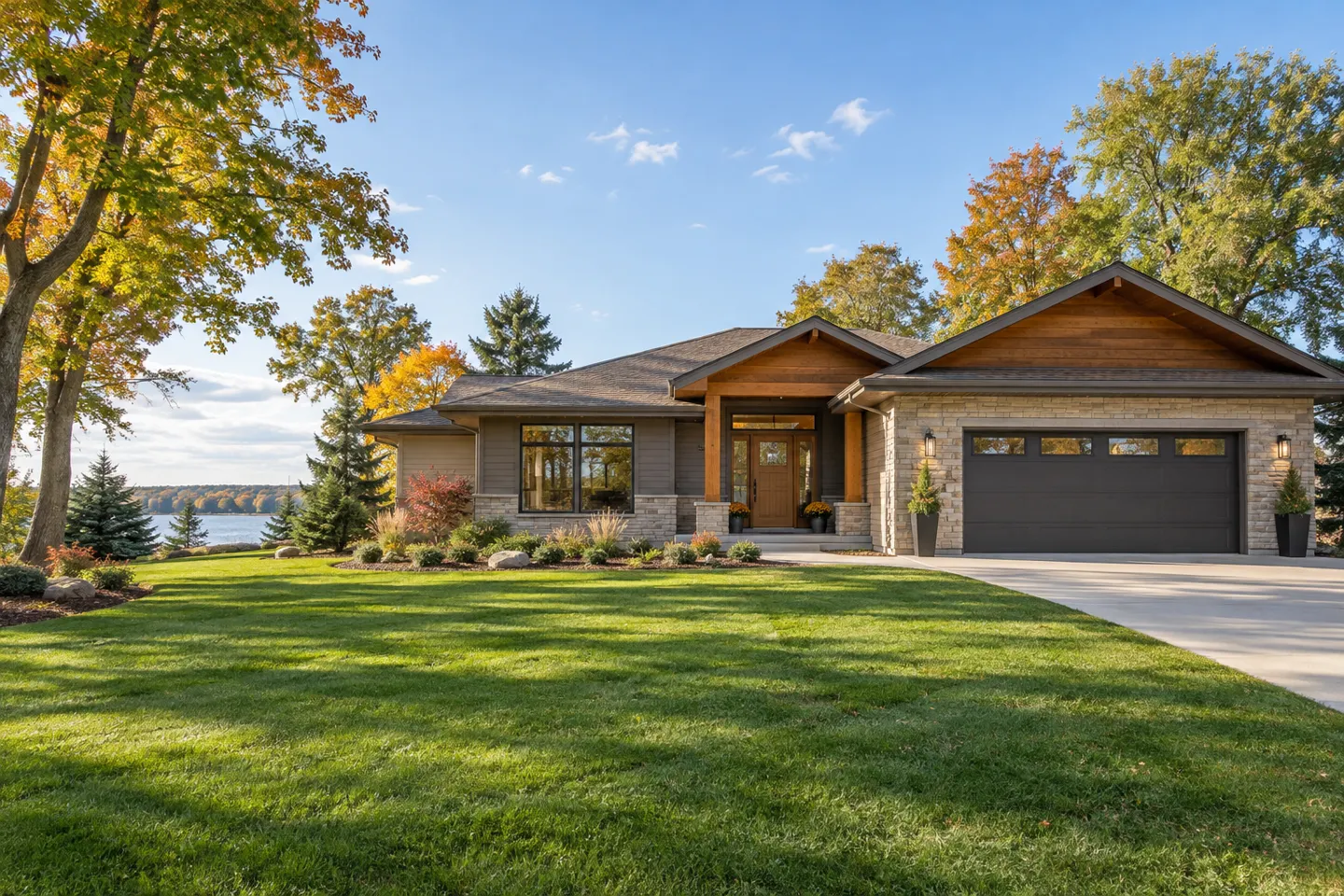 Illustrative home reflecting residential architecture in Green Bay, Wisconsin