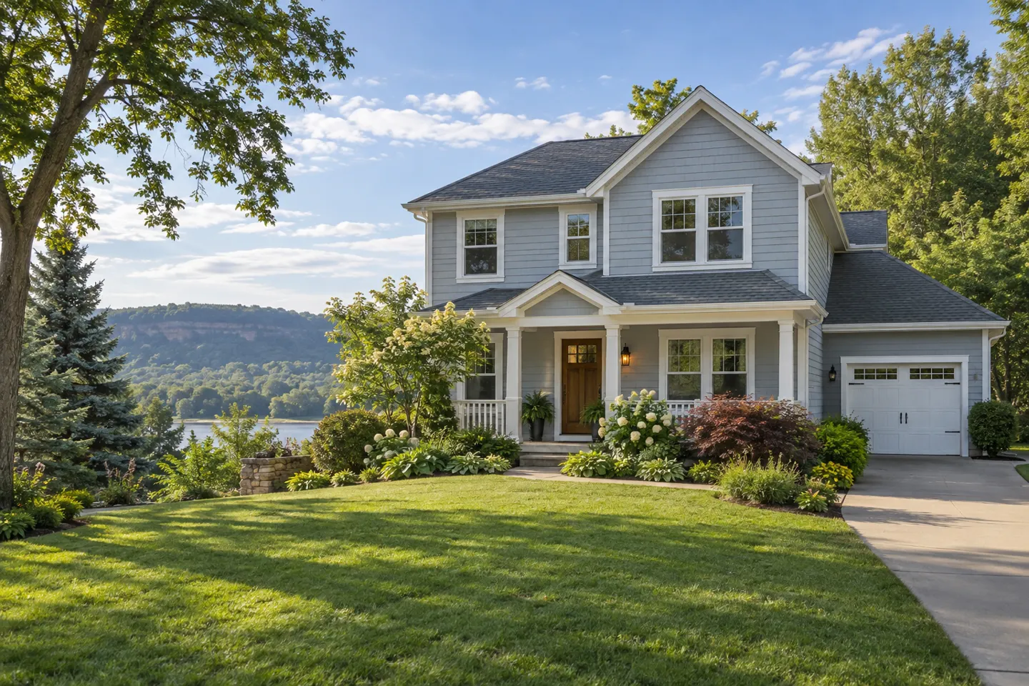 Illustrative home reflecting residential architecture in La Crosse, Wisconsin