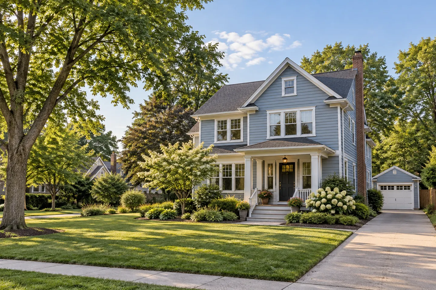 Illustrative home reflecting residential architecture in Milwaukee, Wisconsin