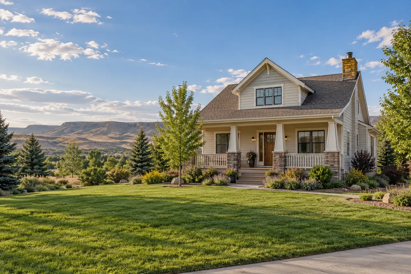 Illustrative home reflecting residential architecture in Casper, Wyoming