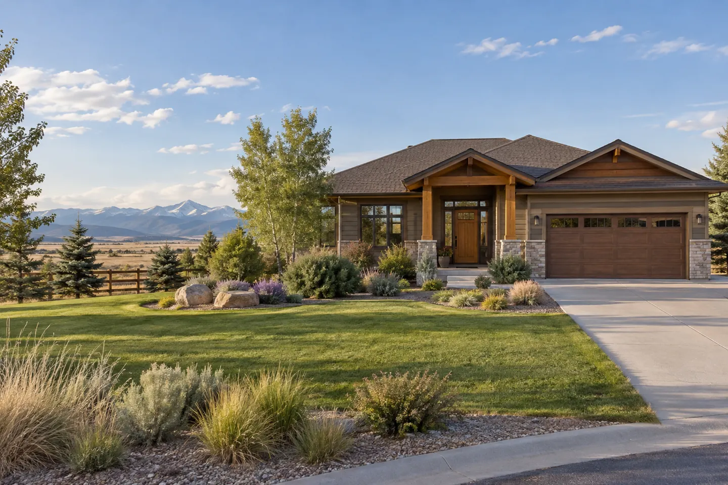 Illustrative home reflecting residential architecture in Cheyenne, Wyoming