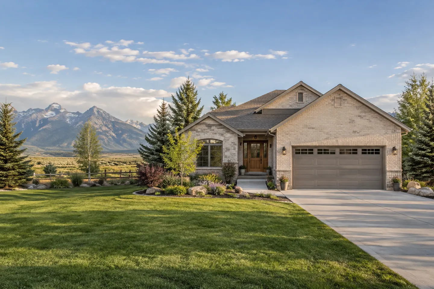 Illustrative home reflecting residential architecture in Wyoming, Wyoming