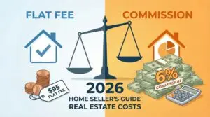 flat fee vs commission real estate 2026 Guide