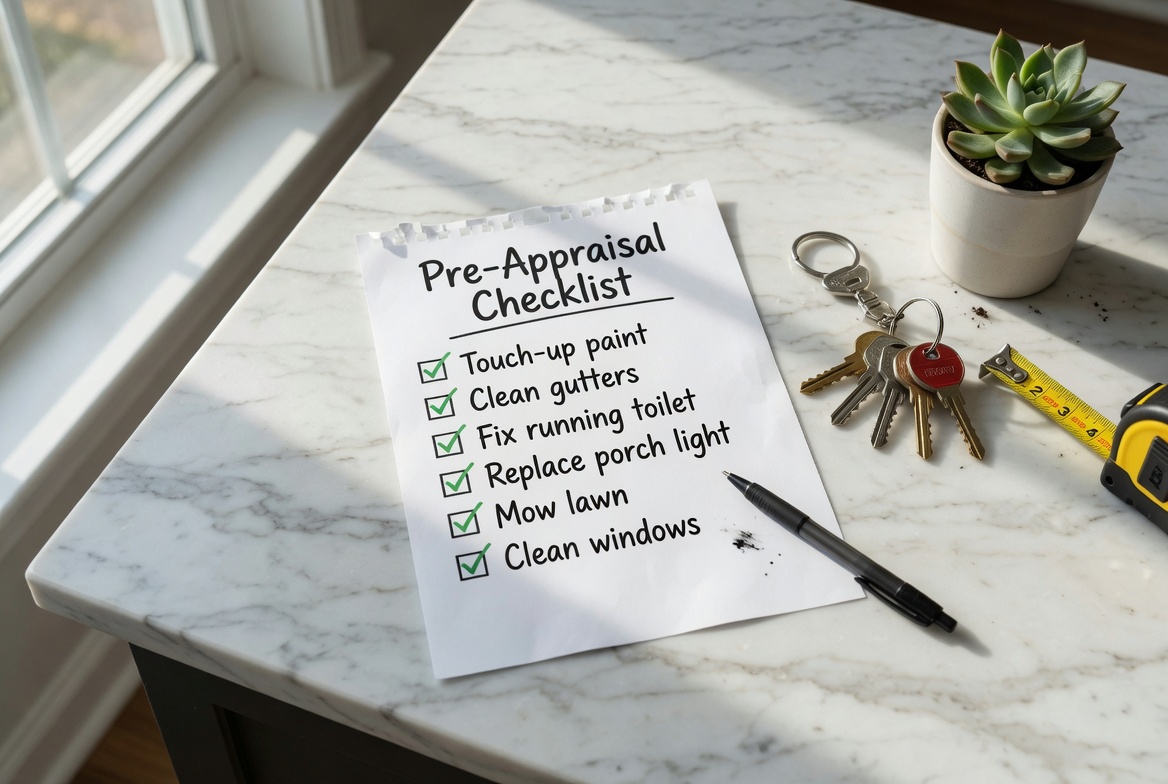 Checklist Of What Hurts A Home Appraisal And How Sellers Can Fix Each Item