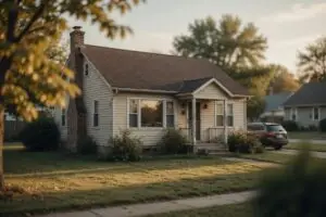 selling a house as is - homeowner selling an older suburban house in its current condition without repairs